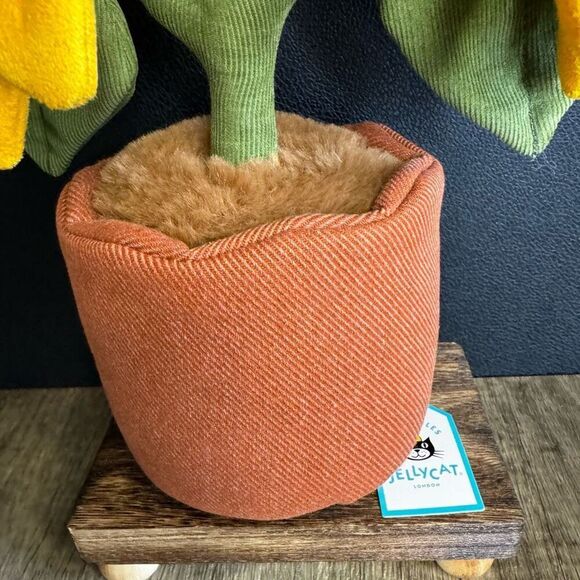 Jellycat Amuseables Sunflower  NEW! FAST SHIP Easter Gift for Her Spring - Picture 5 of 11
